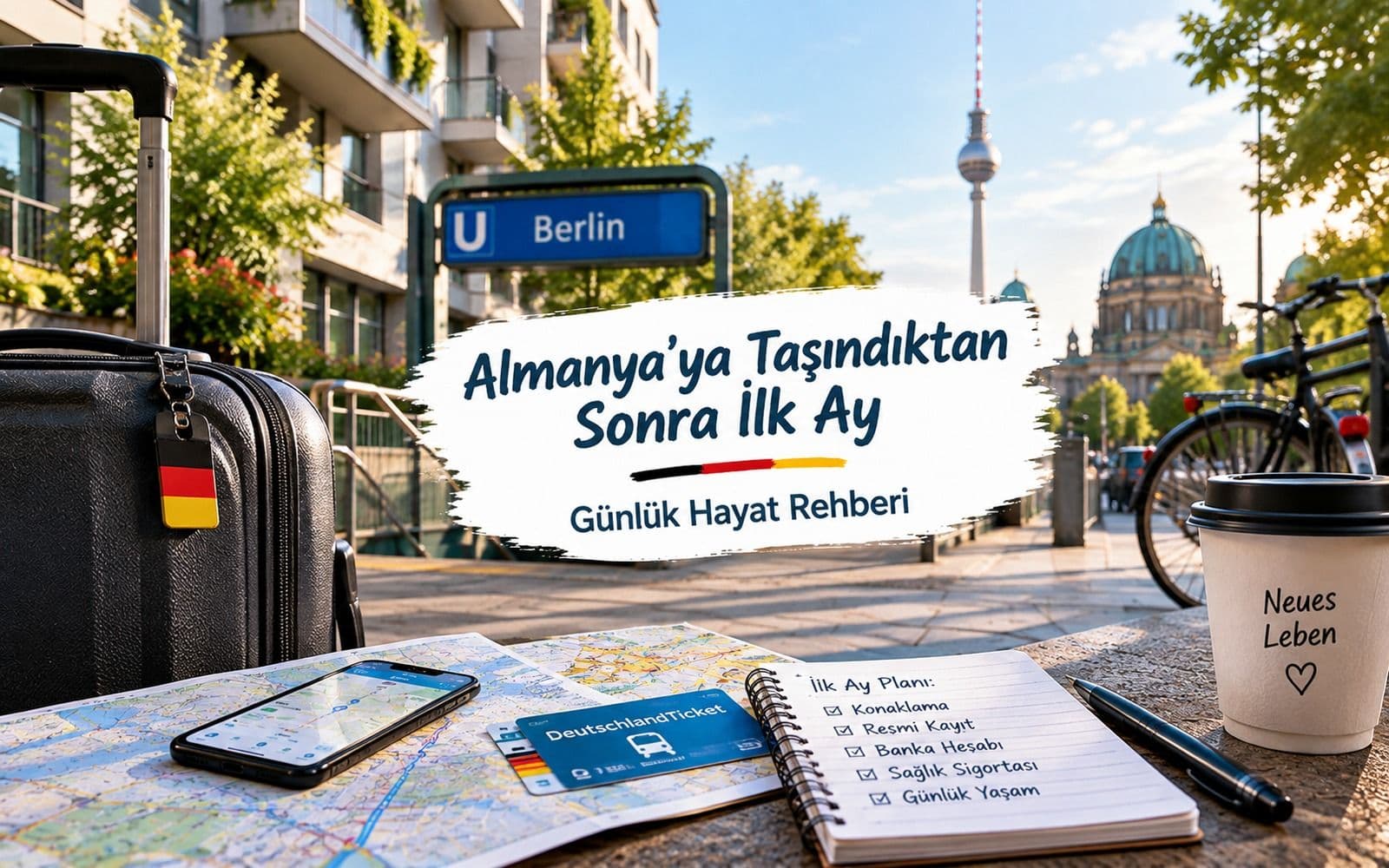 Almanya'ya Taşındıktan Sonra İlk Ay: Günlük Hayat Rehberi